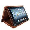 Picture of KHOMO Universal Tablet Padfolio Zippered Case for 8.5'' up to 11'' tablets - Brown - Compatible with iPad Air, Pro 11 and many others