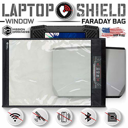 Mission Darkness Non-window Faraday Bag for Tablets 