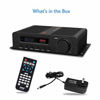 Picture of Wireless Bluetooth Home Audio Amplifier - 100W 5 Channel Home Theater Power Stereo Receiver, Surround Sound w/ HDMI, AUX, FM Antenna, Subwoofer Speaker Input, 12V Adapter - Pyle PFA540BT