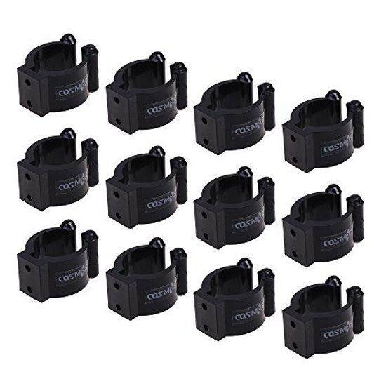 Picture of Cosmos Billiards Snooker Cue Locating Clip Holder for Pool Cue Racks, 12 Pieces