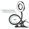 Picture of GLORIOUS-LITE 5W LED Clip on Light/Reading Light/Bed Light, 2 Color Book Light & Dimmable Pinao Light, Eye-Caring Clip on Lamp for Makeup Mirror,Desk, Headboard, Dorm Room,Computer and Piano(Black)