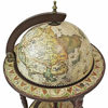 Picture of Design Toscano Sixteenth Century Replica Globe Bar Cabinet, 34.5 Inch, Crema Durata