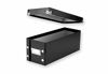 Picture of Snap-N-Store CD Storage Boxes, Set of 2 Boxes, Each 13.25" x 5.125" x 5.125", Holds up to 165 CDs, Black (SNS01617)