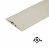 Picture of C2G Legrand-Wiremold CDI-5 Corduct Overfloor Rubber Duct Floor Cover, Ivory, 5 Feet (60 Inches) Cord Protector