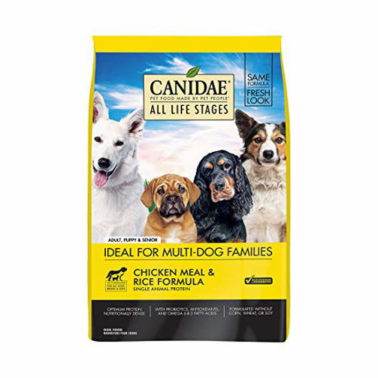 Picture of Canidae All Life Stages Dry Dog Food, Chicken Meal and Rice, 5lbs