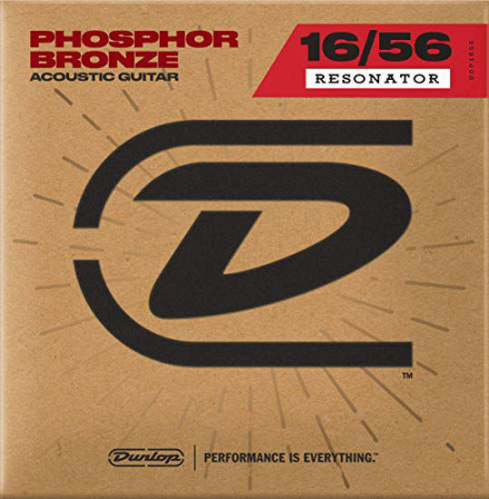 Picture of Dunlop DOP1656 Resonator Strings, Phosphor Bronze, Medium, .016-.056, 6 Strings/Set