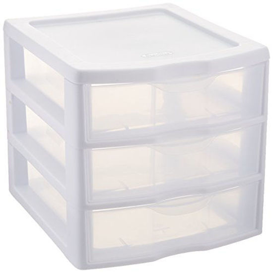 Picture of Sterilite ClearView 3 Storage Drawer Organizer