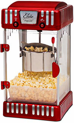 Picture of Elite Gourmet Maxi-Matic EPM-250 Tabletop Kettle Popcorn Popper Machine