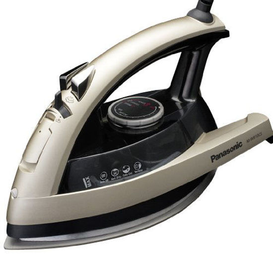 Picture of Panasonic NI-W810CS Multi-Directional Steam/Dry Iron with Ceramic Soleplate, MEDIUM, Black