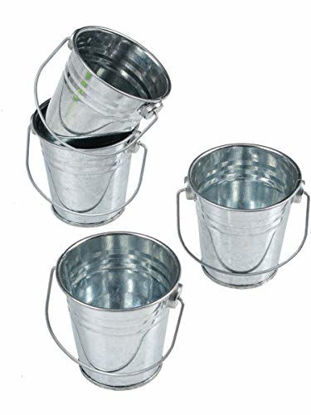 Picture of Mini Metal Buckets,Pack of 12