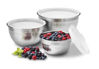 Picture of Cuisinart CTG-00-SMB Stainless Steel Mixing Bowls with Lids, Set of 3