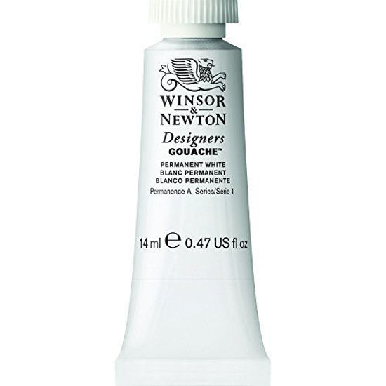 Picture of Winsor & Newton Designers Gouache Tube, 14ml, Permanent White