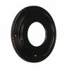 Picture of Fotasy 16mm C Mount Lens to Canon EF-M Mount Adapter, C Mount EFM, C Mount EOS M Adapter, fits 16mm Cine Movie C-Mount Lens & Canon EF M Mirrorless Cameras M1 M2 M3 M5 M6 M6 Mark II M10 M50 M100 M200