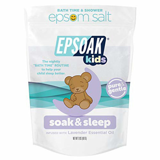 Picture of Epsoak Kids Lavender Soak & Sleep Epsom Salt - 2 lb. Bag