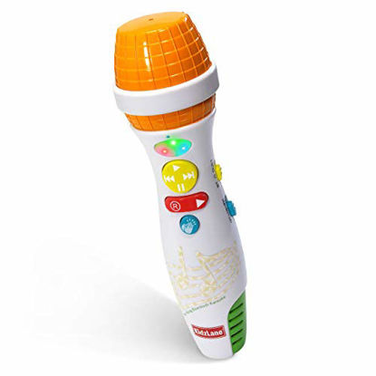 Picture of Kidzlane Karaoke Microphone for Kids with Bluetooth, Kids Singing Toy Microphone for Babies and Toddlers, Voice Changer and 10 Built-in Nursery Rhymes