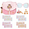 Picture of Disney Princess Style Collection World Traveler Purse Set Bag with Strap, Sunglasses, Key with Charm, 5 Coins & 8 Paper Bills for Girls Ages 3+