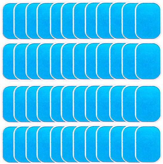 Picture of LEKEONE 50 Pcs/25 Packs Pads Abs Trainer Replacement Gel Sheet for EMS AB Trainer, Waist Trimmer Belt, ABS Toner Body Muscle Trainer.