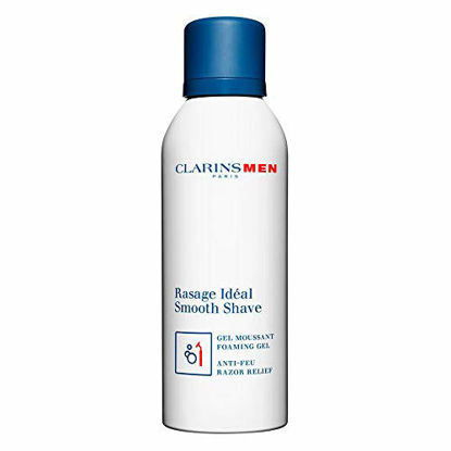 Picture of Clarins Men/Smooth Shave Foaming Gel Razor Relief 5.25 Oz (150 Ml)