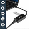 Picture of StarTech.com USB 3.0 Ethernet Adapter - USB 3.0 Network Adapter NIC with USB Port - USB to RJ45 - USB Passthrough (USB31000SPTB)