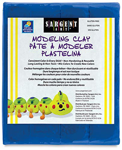 GetUSCart Sargent Art Plastilina Modeling Clay 5 Pound Terracotta   0409220 Sargent Art Plastilina Modeling Clay 5 Pound Terracotta 