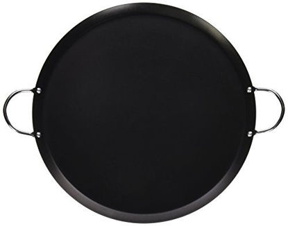 Picture of IMUSA USA 14" Nonstick Carbon Steel Small Round Comal with Metal Handles, 13.5-Inch