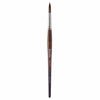 Picture of Escoda Versatil 1540 Series Artist Watercolor and Acrylic Paint Brush, Short Handle, Pointed Round, Size 8