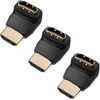 Picture of Twisted Veins ACHLA3 Three (3) Pack of HDMI 270 Degree/Right Angle Connectors/Adapters