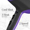 Picture of Remington D3190 Damage Protection Hair Dryer with Ceramic + Ionic + Tourmaline Technology, Purple