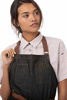 Picture of Chef Works Unisex Memphis Bib Apron, Black, One Size