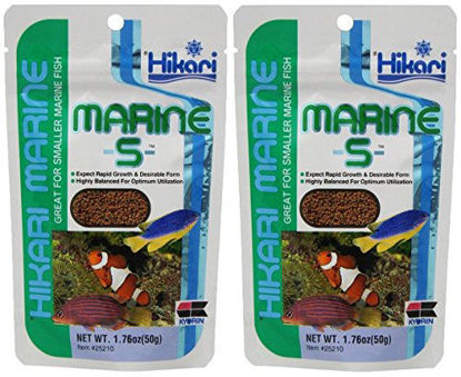 Picture of Hikari Usa Inc Marine S pellets, 1.76 Ounces Per Pack (2 Pack)