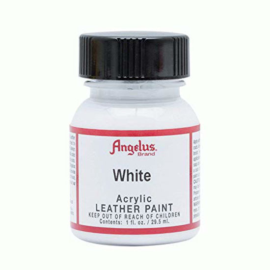 Angelus Acrylic Leather Paint White 1 oz.