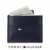 Picture of Tommy Hilfiger Men's Leather Wallet - Slim Bifold with 6 Credit Card Pockets and Removable ID Window, Navy Ned, One Size