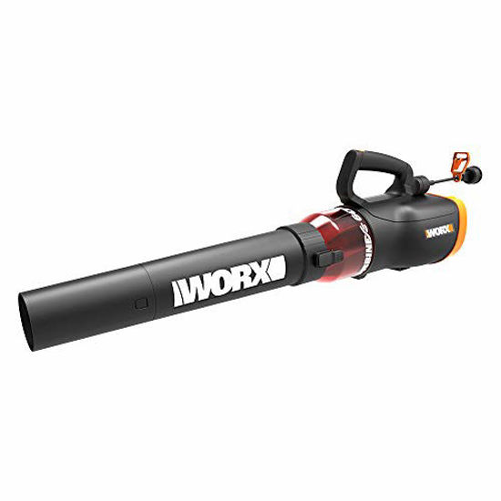 GetUSCart WORX WG520 Turbine 600 Corded Electric Leaf Blower Black