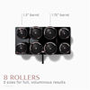 Picture of T3 - Volumizing Hot Rollers LUXE | Premium Hair Curler Set for Long Lasting Volume, Body & Shine | Set of 8 - 4 XL (1.75") & 4 Large (1.5)