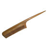 Picture of Rat Tail Comb,New Star Anti-Static Green Sandalwood Comb Fine-tooth Comb with Thin and Long Handle