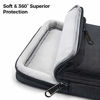 Picture of tomtoc 360 Protective Laptop Case for 12.3 Surface Pro X/7/6/5/4, 13-inch MacBook Air M1/A2337 A2179 2018-2021, 13.3 MacBook Pro M1/A2338 A2251 A2289 A2159 2016-2021, 12.9 iPad Pro 3/4 Gen, Waterproof