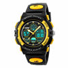 Picture of Watch for Kids Boys Girls 5-12 Years Old, Digital Sports Waterproof Watch for Kids Birthday Presents Yellow Gifts Age 5-16 Teen Boys Girls Children Young Outdoor Electronic Watches Alarm Stopwatch