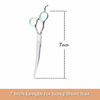 Picture of LovinPet Pet Grooming Scissors Professional Dog Cat Grooming Shears with Round Blunt Tip Stainless Steel, Dog Curved Scissors for Grooming Cats Dogs Grooming Tools