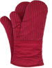 Picture of BIG RED HOUSE Oven Mitts, with The Heat Resistance of Silicone and Flexibility of Cotton, Recycled Cotton Infill, Terrycloth Lining, 480 F Heat Resistant Pair Red