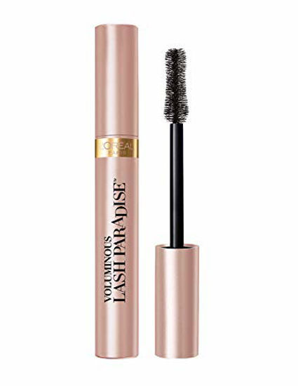 Picture of L'Oreal Paris Voluminous Makeup Lash Paradise Mascara, Voluptuous Volume, Intense Length, Feathery Soft Full Lashes, No Flaking, No Smudging, No Clumping, Blackest Black, 1 Count