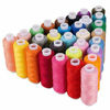 Picture of CiaraQ Sewing Threads Kits 30 Colors Polyester 250 Yards Per Spools for Hand Sewing & Embroidery