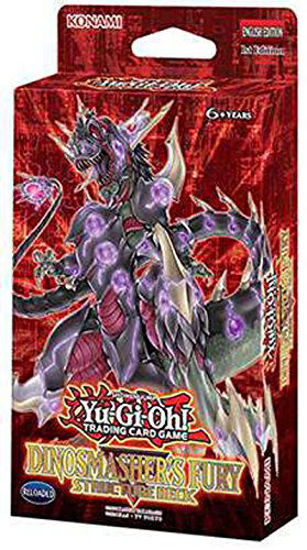 Picture of Yu-Gi-Oh! Pokplshtrnlit YuGiOh 2017 Structure Deck - Dinosmasher's Fury, Red