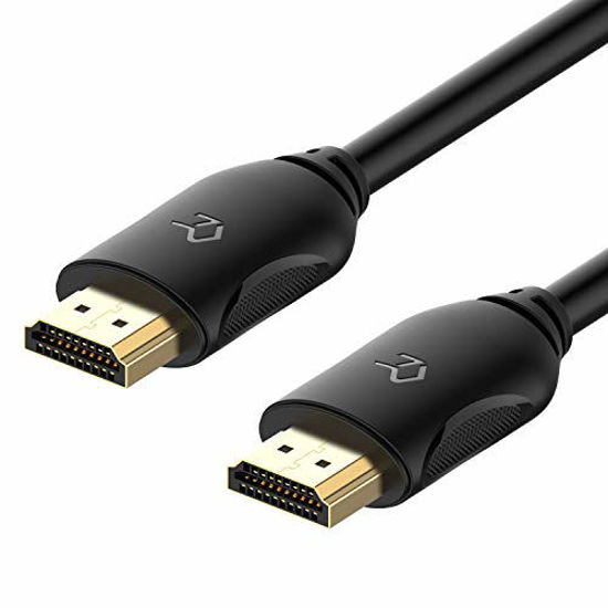 Picture of Rankie HDMI Cable, Supports Ethernet, 3D, 4K and Audio Return, 6FT, Black