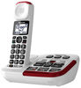 Picture of Panasonic Amplified Cordless Phone KX-TGM420W with Enhanced Noise Reduction and Digital Answering Machine - 1 Handset (White)