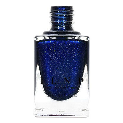 Picture of ILNP Looking Up - Midnight Blue Holographic Nail Polish