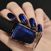 Picture of ILNP Looking Up - Midnight Blue Holographic Nail Polish