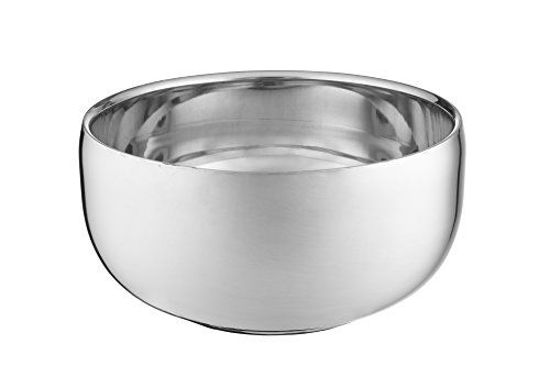 Picture of Perfecto Stainless Steel Shaving Bowl. Durable Metal Mug For Shaving Soap & Cream. Perfect Addition To Your Wet Shaving Kit. Double Layer Smooth Shave Unbreakable Mug With Heat Insulation