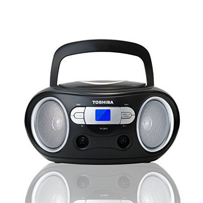 Picture of Toshiba TY-CRS9 Portable CD Boombox with AM/FM Stereo and Aux Input