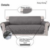 Picture of Easy-Going Sofa Slipcover Reversible Chair Cover Water Resistant Couch Cover Furniture Protector with Elastic Straps for Pets Kids Children Dog Cat(Chair, Gray/Light Gray)