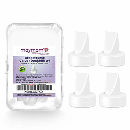 Picture of Maymom Pump Valve for Lansinoh Breast Pumps Signature Pro/Smartpump/Manual Breast Pumps. Replace Lansinoh Pump Valves.